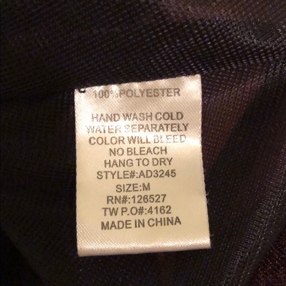 Navy & Peach dress - Picture 4 of 4